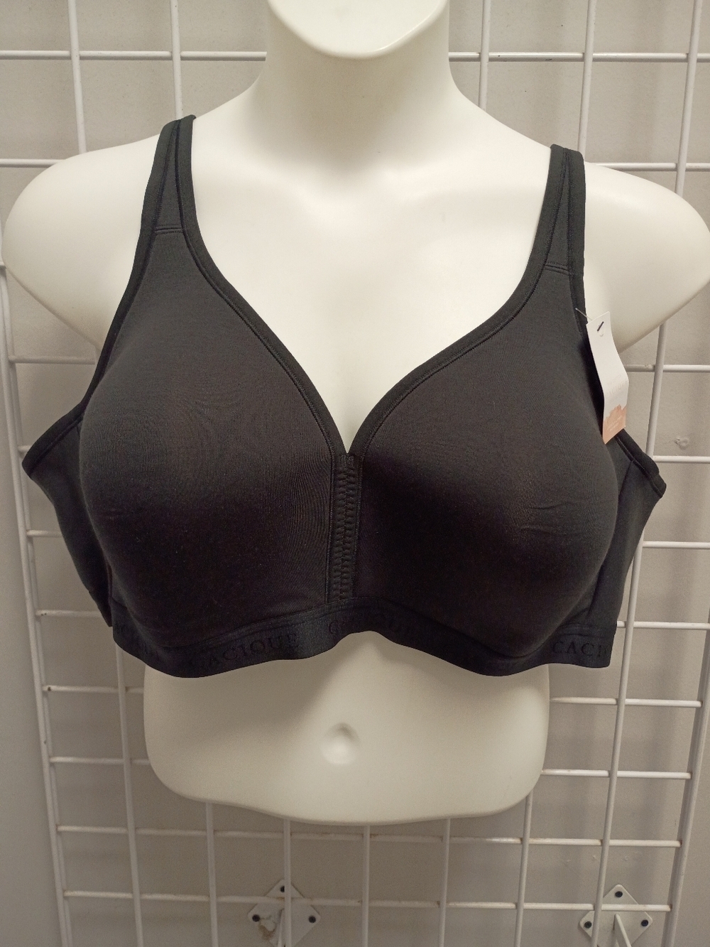 Cacique Wireless Black T-Shirt Bra. nwt